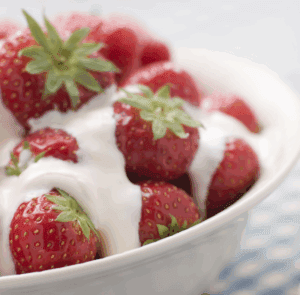 Strawberries and cream